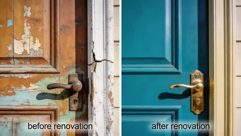 rénover sa porte d'entrée