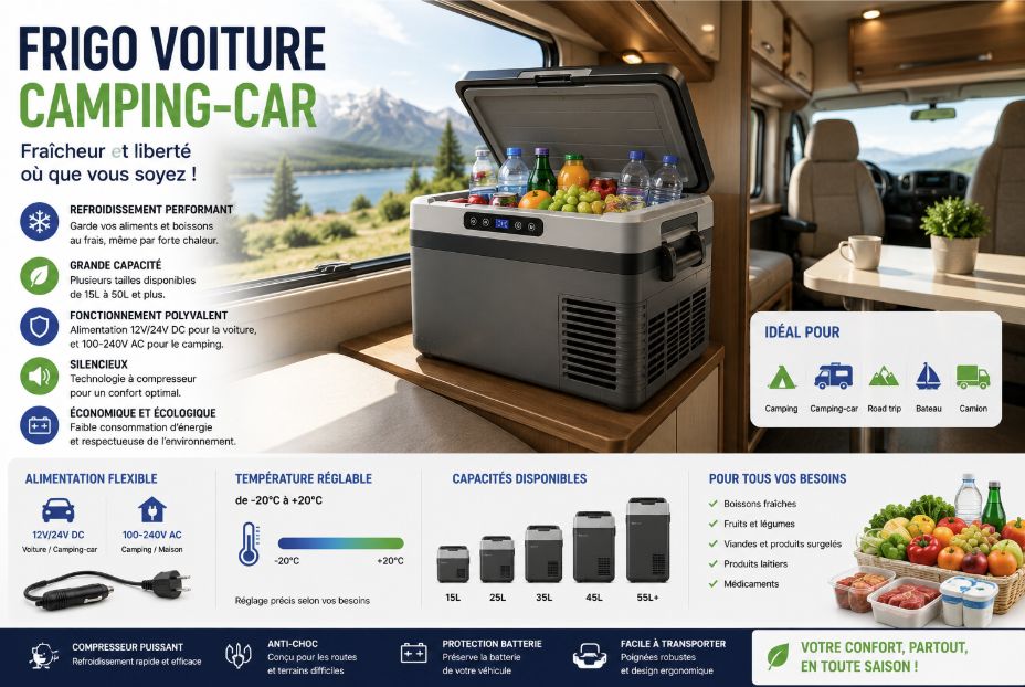 frigo voiture camping car